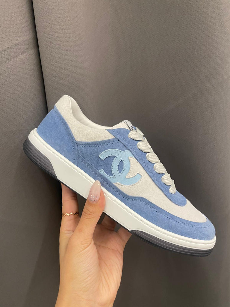 2019 Channel Runners Leather White Sneakers Luxury Brands Lace Up Tie Flat  Trainer Men Women Casual Platform ShoesChanel From Shanghai88888888,  $139.9 | DHgate.Com